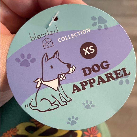 Blended Clothing Inc. Beatles Let It Be Boho Floral 60s Green Sweatshirt size XS - Picture 3 of 13